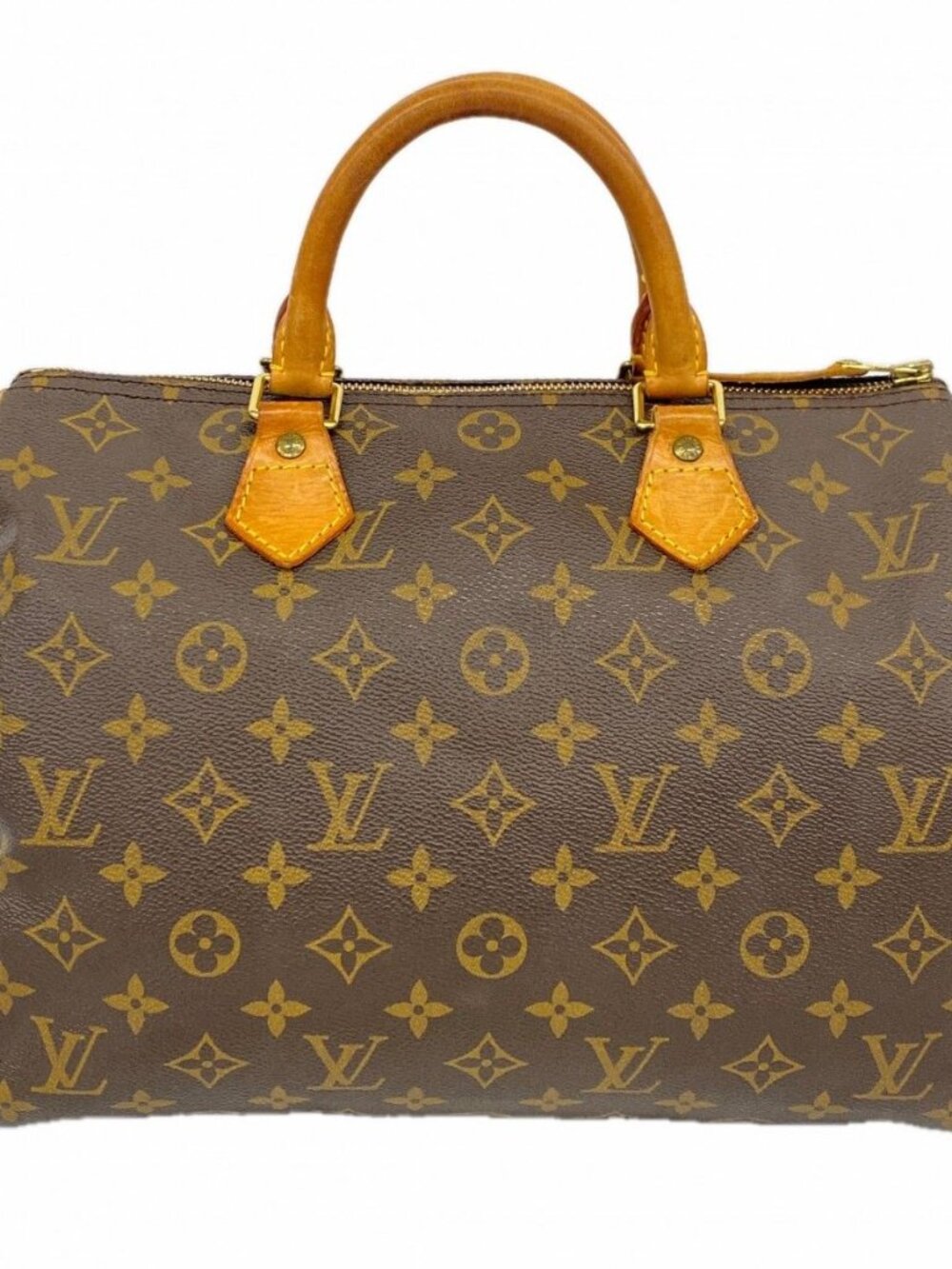 Louis Vuitton Handbag Monogram Speedy 30 Brown